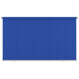 Outdoor Roller Blind 400x230 cm Blue HDPE 312860