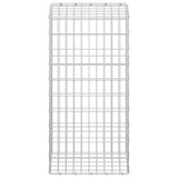 Gabion with 5 mm Wire and 5x10 cm Mesh 50x50x100 cm 3464731