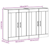 Wall Mounted Cabinets 2 pcs Old wood 69.5 x 34 x 90 cm 3394566