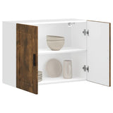 Kitchen Wall Cabinet Porto Smoked Oak Engineered Wood 854072