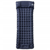 Self Inflating Camping Mattress with Pillow 1-Person Grey 4007094