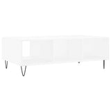 Coffee Table White 104x60x35 cm Engineered Wood 827084