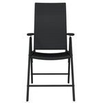 3 Piece Garden Dining Set Black 3099107