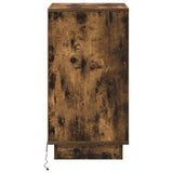 Bedside Cabinet Smoked Oak 39 x 34.5 x 65 cm Engineered wood 869630