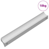 Handle Plain 828 pcs Silver 105.7 x 7.4 x 15.5 mm Aluminium 864685
