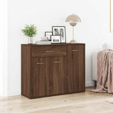 Sideboard Brown Oak 88x30x70 cm Engineered Wood 815368