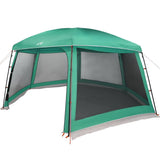 Pool Tent with Removable Fly & Mesh Walls Sea Green 618x532 cm 4100629
