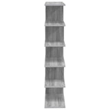 Wall Shelf Grey Sonoma 70 x 20 x 100 cm Engineered Wood 8012153