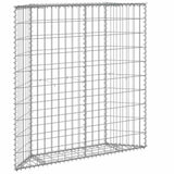 Trapezium Gabion Raised Bed Galvanised Steel 100x20x100 cm 145653