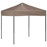 ZNTS Folding Party Tent Taupe 2x2 m 93498