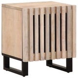 Bedside Cabinets 2 pcs 40x34x46 cm Solid Wood Bleached Mango 377423
