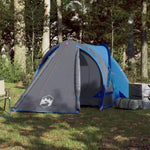 ZNTS Camping Tent Dome 2-Person Blue Waterproof 94340