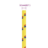 Boat Rope Yellow 12 mm 100 m Polypropylene 152619