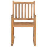 Rocking Chair Solid Teak Wood 44992
