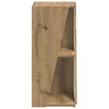 Side Shelf Artisan Oak 33 x 32 x 70.5 cm Engineered Wood 892416