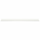 Floating Shelf Wall-mounted 4 pcs White 100 x 18 x 2.5 cm Steel 8004055