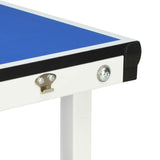 5 Feet Ping Pong Table with Net 152x76x66 cm Blue 91946