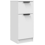 Sideboard White 30x30x70 cm Engineered Wood 811115