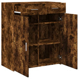 Sideboard Smoked Oak 80x42.5x93 cm Engineered Wood 3281473