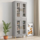 Hanging Wall Cabinet Grey Sonoma 69.5x34x90 cm 817388