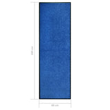 Doormat Washable Blue 60x180 cm 323441