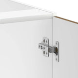 Sink Base Cabinet Lucca Smoked Oak Engineered Wood 853682