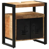 Bathroom Cabinet Brown 55 x 35 x 60 cm Solid Mango Wood 4013605