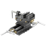 Manually Operated Cross Slide Drill Press Vice 70 mm 145383
