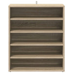 Shoe Cabinet Sonoma Oak 60x35x70 cm Engineered Wood 808939