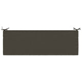 2-Piece Bench Cushions SOEST 2 pcs 100% Polyester Anthracite 949389