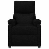 Massage Chair Black Fabric 342461