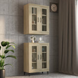 Hanging Wall Cabinet Sonoma Oak 69.5x34x90 cm 812288