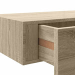 Wall-mounted Drawer Shelves 2 pcs Oak 40x23.5x10cm MDF 330248