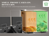 40L Dual Compartment Stainless Steel Bin, with Deodoriser Holders - Gold Tone T3398P344560