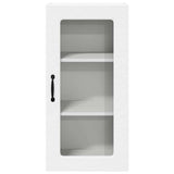 Wall Glass Cabinet LUCCA White 40 x 31 x 80 cm Engineered Wood 884985