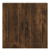 Kitchen Wall Cabinet Porto Smoked Oak Engineered Wood 854062