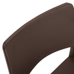 Garden Chairs 2 pcs Mocha Polypropylene 317727