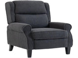 132&deg Recliner Armchair, with Extended Footrest - Dark Grey T3398P424905