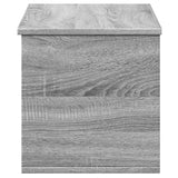 Storage Box Grey Sonoma 90x35x35 cm Engineered Wood 840686