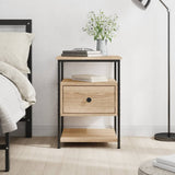 ZNTS Bedside Cabinet Sonoma Oak 40x42x56 cm Engineered Wood 826025