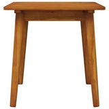 Bistro Set Brown Solid acacia wood Medium Collapsible 316253