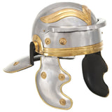 Roman Soldier Helmet Antique Replica LARP Silver Steel 286210