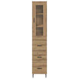 Highboard Artisan Oak 34.5 x 34 x 180 cm Engineered Wood 3416015