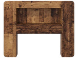 Headboard Cabinet with Storage Old Wood Engineered Wood 8001253