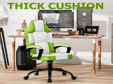 Ergonomic Gaming Chair, Height Adjustable Computer Chair, Pu Leather PC Chair with Castors, for 31893096