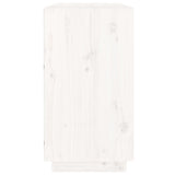 Sideboard White 100x40x75 cm Solid Wood Pine 820133
