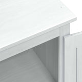 Wardrobes with Drawer White 55 x 50 x 170 cm Solid Pine Wood 42024934