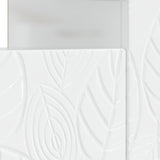 LED TV Cabinet High Gloss White Engineered Wood 897129