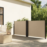 Retractable Side Awning Beige 140x1200 cm 4004810