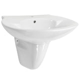 Wall-mounted Basin Ceramic White 690x520x210 mm 143009